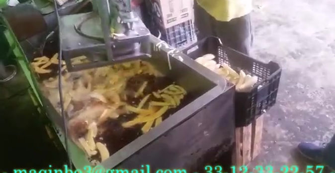 FREIDORA DE PLATANO ALARGADO